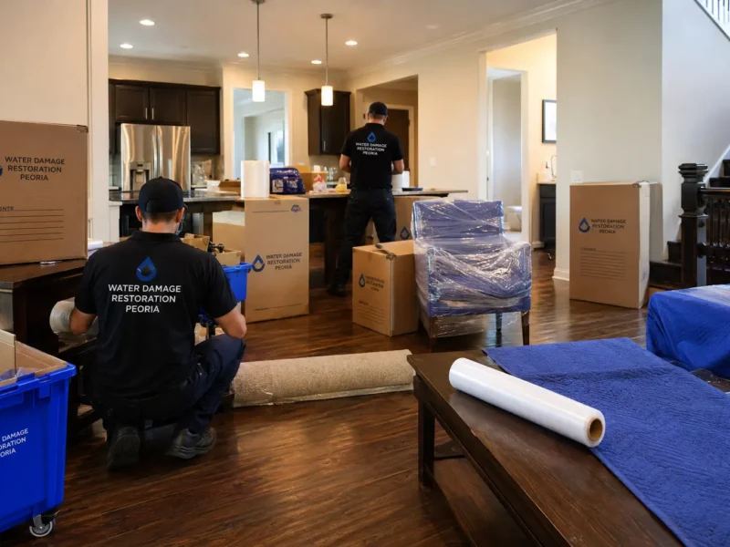 Contents Restoration Peoria IL – What Can Actually Be Saved After Water or Fire Damage