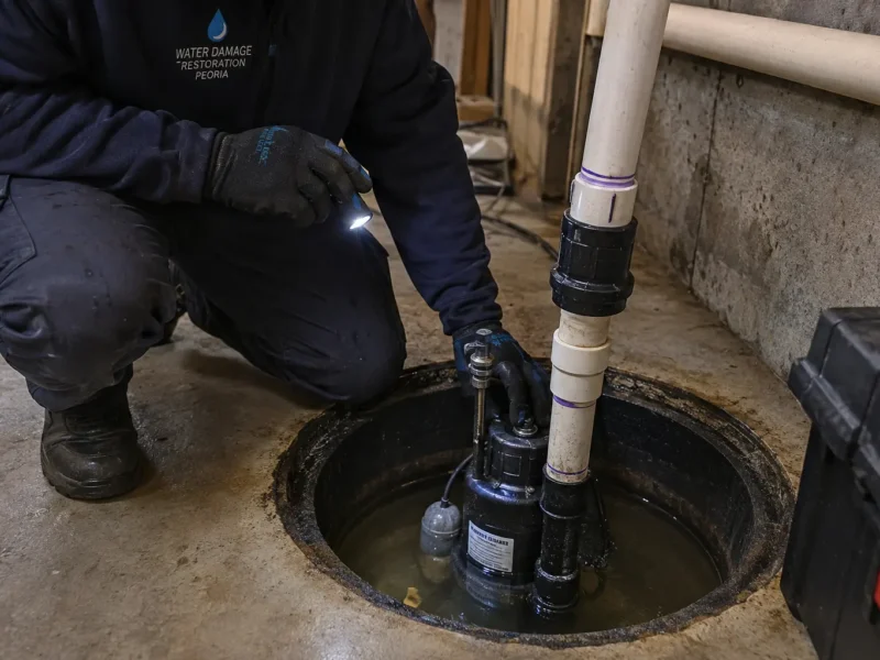 Sump Pump Repair Peoria IL – When to Fix It and When to Replace It
