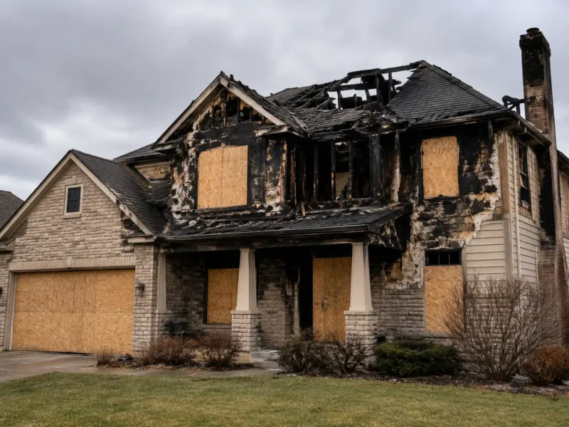 Fire Damage Restoration Peoria IL – What to Do After a House Fire and What Comes Next