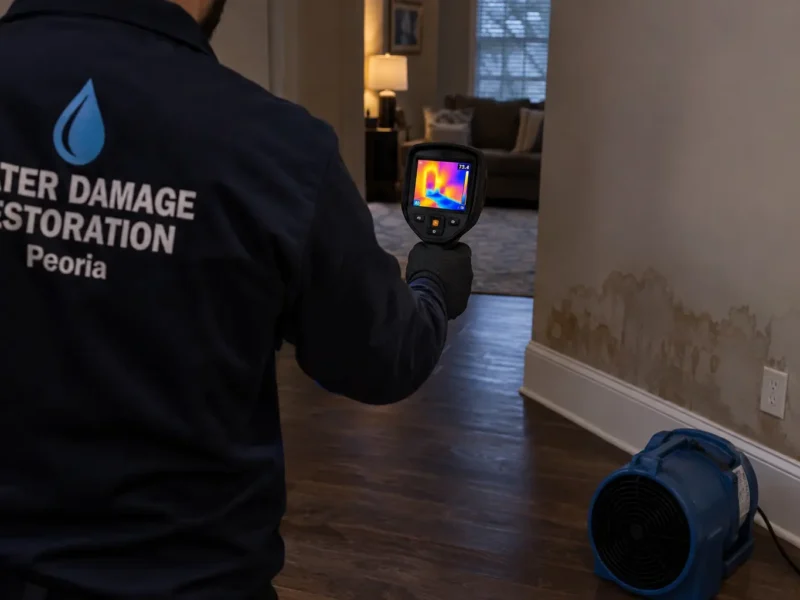 Hidden Leak Detection Peoria IL – How to Find Water Leaks Before They Cause Major Damage