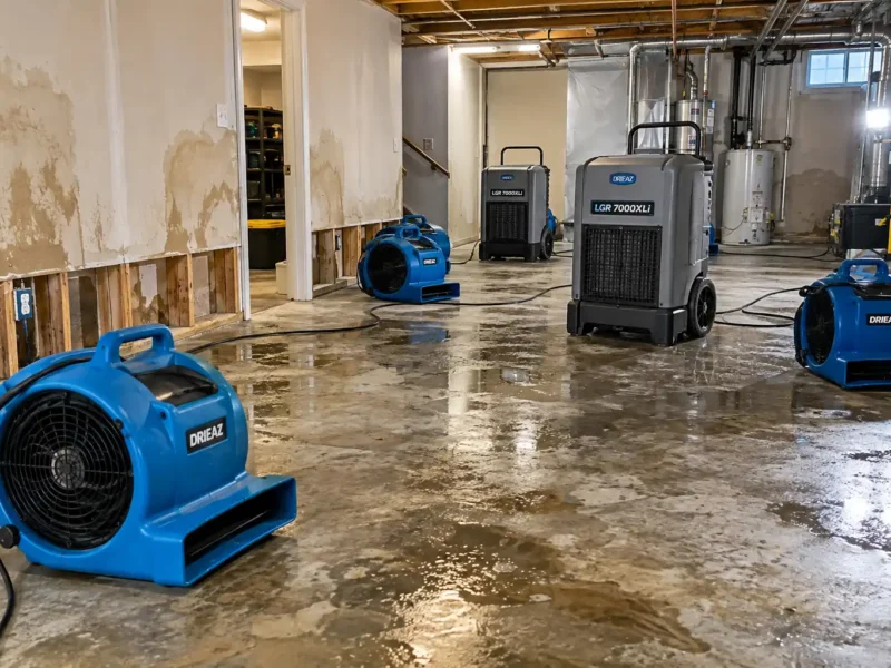 Structural Drying Peoria IL – Why It’s the Most Critical Step After Any Water Damage Event